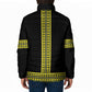 Ethiopian Enkutatash Padded Jacket Black Adey Flower Tilet Habesha Inspired