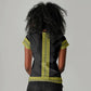 Ethiopian Enkutatash Women V-Neck T-Shirt Black Adey Flower Tilet Habesha Inspired