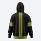 Ethiopian Enkutatash Zip Hoodie Black Adey Flower Tilet Habesha Inspired