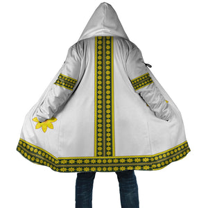 Ethiopian Enkutatash Cloak White Adey Flower Tilet Habesha Inspired