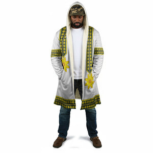 Ethiopian Enkutatash Cloak White Adey Flower Tilet Habesha Inspired