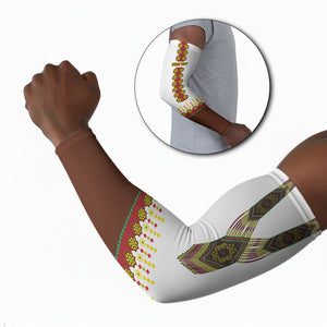 Ethiopian Enkutatash Personalized Arm Sleeves Traditional Habesha Glass D'va Necklace Inspired