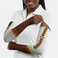 Ethiopian Enkutatash Personalized Arm Sleeves Traditional Habesha Glass D'va Necklace Inspired