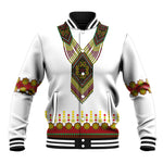 Ethiopian Enkutatash Personalized Baseball Jacket Traditional Habesha Glass D'va Necklace Inspired