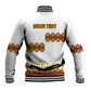 Ethiopian Enkutatash Personalized Baseball Jacket Traditional Habesha Glass D'va Necklace Inspired