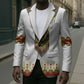 Ethiopian Enkutatash Personalized Blazer Traditional Habesha Glass D'va Necklace Inspired
