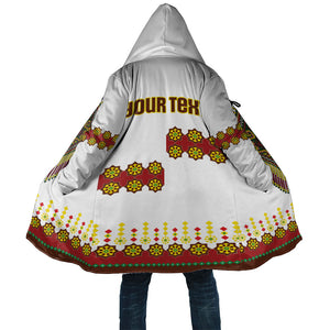 Ethiopian Enkutatash Personalized Cloak Traditional Habesha Glass D'va Necklace Inspired