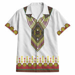 Ethiopian Enkutatash Personalized Hawaiian Shirt Traditional Habesha Glass D'va Necklace Inspired