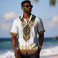 Ethiopian Enkutatash Personalized Hawaiian Shirt Traditional Habesha Glass D'va Necklace Inspired