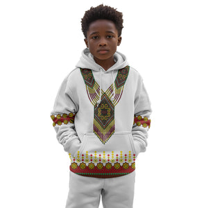 Ethiopian Enkutatash Personalized Kid Hoodie Traditional Habesha Glass D'va Necklace Inspired