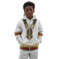 Ethiopian Enkutatash Personalized Kid Hoodie Traditional Habesha Glass D'va Necklace Inspired