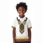 Ethiopian Enkutatash Personalized Kid Polo Shirt Traditional Habesha Glass D'va Necklace Inspired