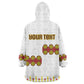 Ethiopian Enkutatash Personalized Kid Wearable Blanket Hoodie Traditional Habesha Glass D'va Necklace Inspired