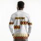 Ethiopian Enkutatash Personalized Long Sleeve Polo Shirt Traditional Habesha Glass D'va Necklace Inspired