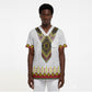 Ethiopian Enkutatash Personalized Scrub Top Traditional Habesha Glass D'va Necklace Inspired