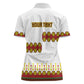 Ethiopian Enkutatash Personalized Women Polo Shirt Traditional Habesha Glass D'va Necklace Inspired