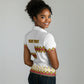 Ethiopian Enkutatash Personalized Women Polo Shirt Traditional Habesha Glass D'va Necklace Inspired