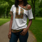 Ethiopian Enkutatash Personalized Cross Shoulder Shirt Traditional Habesha Pattern