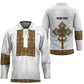 Ethiopian Enkutatash Personalized Hockey Jersey Traditional Habesha Pattern