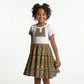 Ethiopian Enkutatash Personalized Kid Short Sleeve Dress Traditional Habesha Pattern