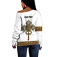 Ethiopian Enkutatash Personalized Off Shoulder Sweater Traditional Habesha Pattern