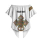 Ethiopian Enkutatash Personalized Off Shoulder Wrap Waist Top Traditional Habesha Pattern