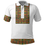 Ethiopian Enkutatash Personalized Polo Shirt Traditional Habesha Pattern