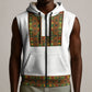 Ethiopian Enkutatash Personalized Sleeveless Zip Hoodie Traditional Habesha Pattern