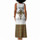 Ethiopian Enkutatash Personalized Tank Maxi Dress Traditional Habesha Pattern