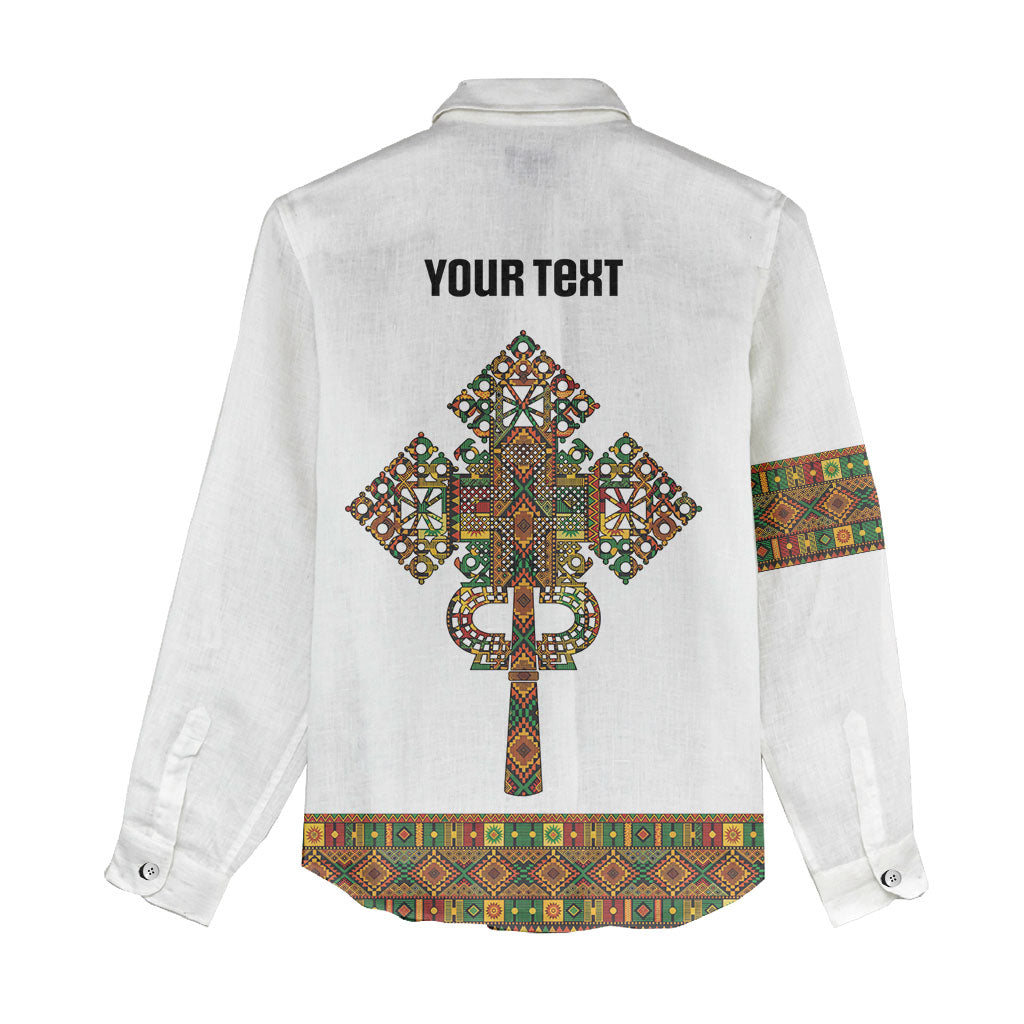 Ethiopian Enkutatash Personalized Women Casual Shirt Traditional Habesha Pattern