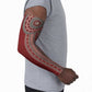 Tunisia Bakhnug Motif Arm Sleeves Traditional Tunisian Embroidery Inspired - African Pride
