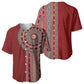 Tunisia Bakhnug Motif Baseball Jersey Traditional Tunisian Embroidery Inspired LT9