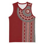 Tunisia Bakhnug Motif Basketball Jersey Traditional Tunisian Embroidery Inspired - African Pride