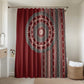 Tunisia Bakhnug Motif Bathroom Set Traditional Tunisian Embroidery Inspired - African Pride