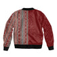 Tunisia Bakhnug Motif Bomber Jacket Traditional Tunisian Embroidery Inspired - African Pride