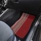 Tunisia Bakhnug Motif Car Mats Traditional Tunisian Embroidery Inspired - African Pride