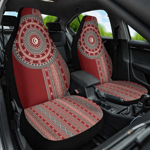 Tunisia Bakhnug Motif Car Seat Cover Traditional Tunisian Embroidery Inspired - African Pride