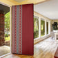 Tunisia Bakhnug Motif Door Cover Traditional Tunisian Embroidery Inspired - African Pride
