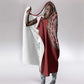 Tunisia Bakhnug Motif Hooded Blanket Traditional Tunisian Embroidery Inspired - African Pride