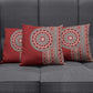 Tunisia Bakhnug Motif Pillow Cover Traditional Tunisian Embroidery Inspired - African Pride