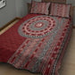 Tunisia Bakhnug Motif Quilt Bed Set Traditional Tunisian Embroidery Inspired - African Pride