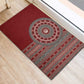 Tunisia Bakhnug Motif Rubber Doormat Traditional Tunisian Embroidery Inspired - African Pride