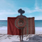 Tunisia Bakhnug Motif Sarong Traditional Tunisian Embroidery Inspired - African Pride