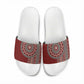 Tunisia Bakhnug Motif Slide Sandals Traditional Tunisian Embroidery Inspired - African Pride