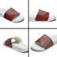 Tunisia Bakhnug Motif Slide Sandals Traditional Tunisian Embroidery Inspired - African Pride