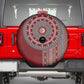 Tunisia Bakhnug Motif Spare Tire Cover Traditional Tunisian Embroidery Inspired - African Pride