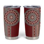 Tunisia Bakhnug Motif Tumbler Cup Traditional Tunisian Embroidery Inspired - African Pride