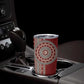 Tunisia Bakhnug Motif Tumbler Cup Traditional Tunisian Embroidery Inspired - African Pride