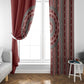Tunisia Bakhnug Motif Window Curtain Traditional Tunisian Embroidery Inspired - African Pride