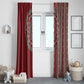 Tunisia Bakhnug Motif Window Curtain Traditional Tunisian Embroidery Inspired - African Pride
